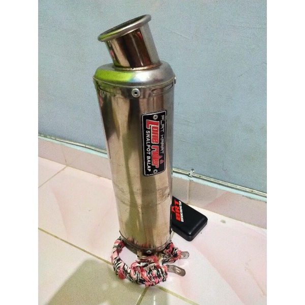 Knalpot/Selenser Racing lone rider Trioval Original SECOND