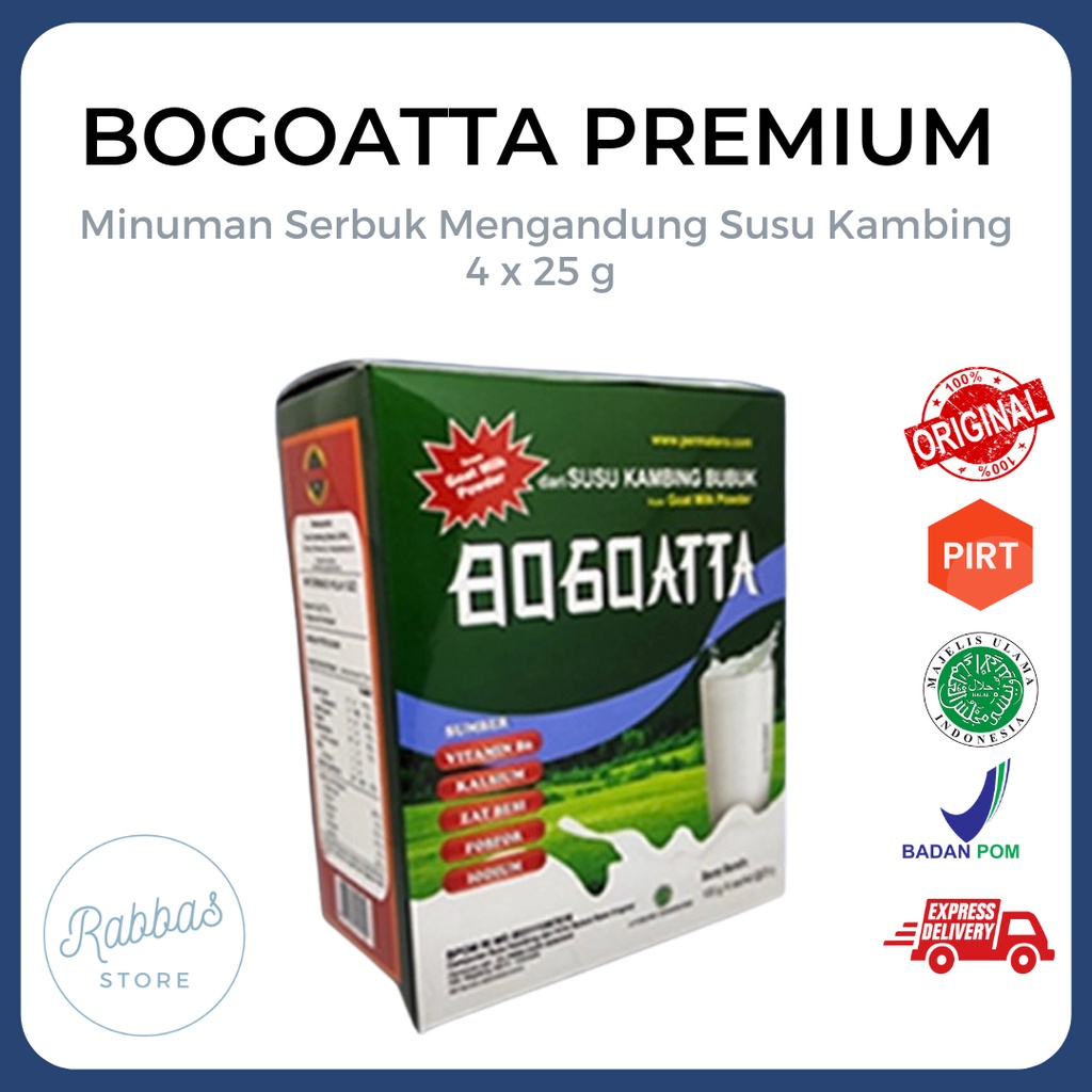 

BOGOATTA PREMIUM I Susu Kambing Tanpa Gula