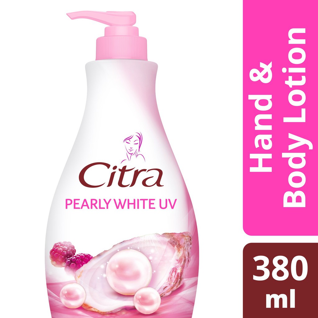 Citra Pearly White UV Hand & Body Lotion 380 ml