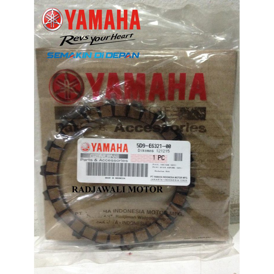 PLAT KOPLING YAMAHA VEGA ZR 2009-2010 SET ASLI ORIGINAL KAMPAS KOPLING