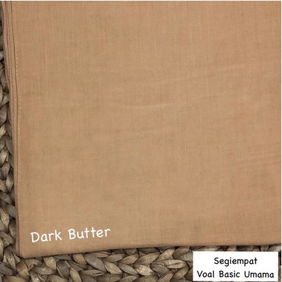 Godiva96 - UMAMA BASIC VOAL HIJAB / JILBAB MEDAN PART 1-U.BV. Dark Butter