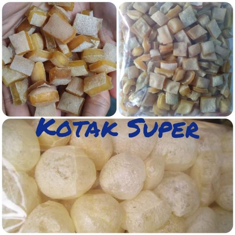 

krupuk rambak kulit sapi asli krecek rambak mentah PREMIUM