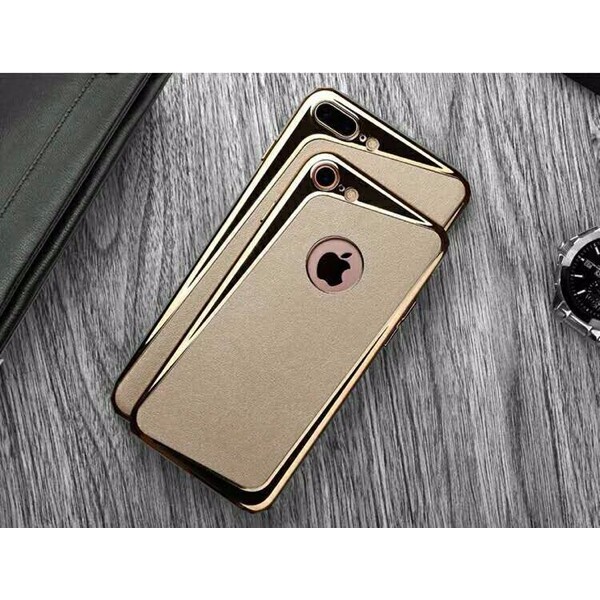 Backdoor Kulit Kombinasi Chrome Iphone 7 Plus