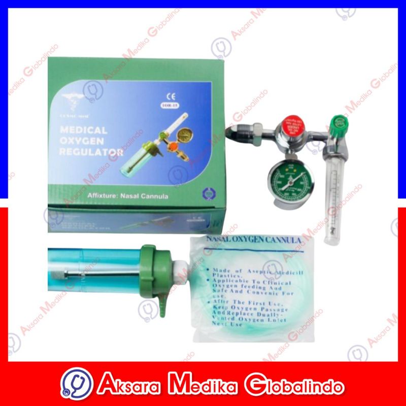 REGULATOR TABUNG OXYGEN ONEMED REGULATOR OKSIGEN TABUNG 02 #AMG