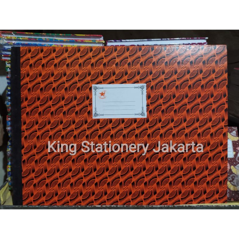 

[PCS] Buku Hard Cover A3 Bintang Obor isi 100 Lembar