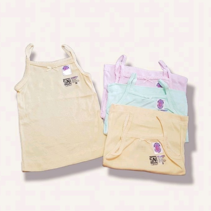 SINGLET LOVE &amp; MOM WARNA WARNI