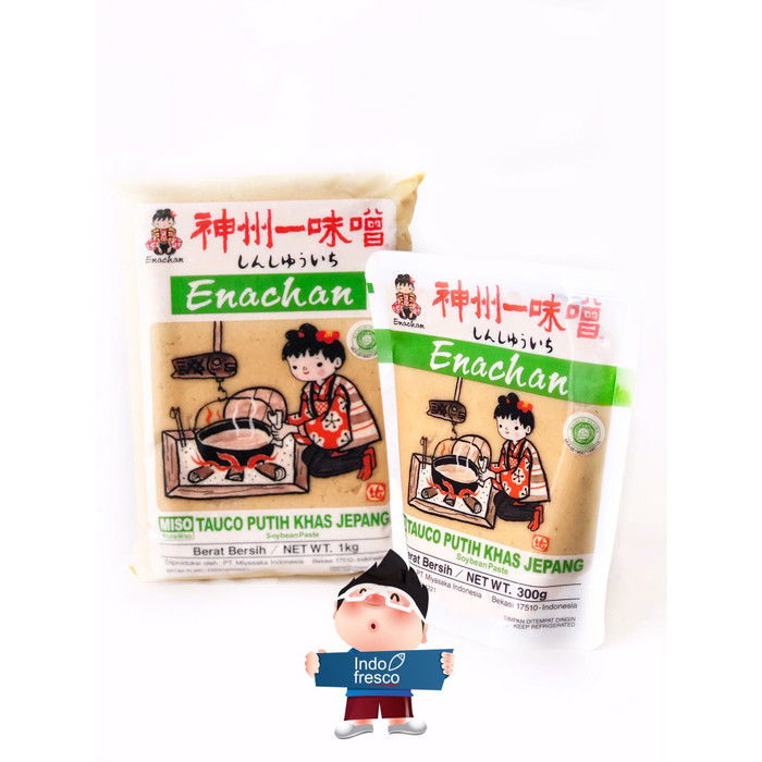 

Ready- Miyasaka Shinshuichi Enachan Shiro Miso Paste- Pasta Tauco Halal 1Kg