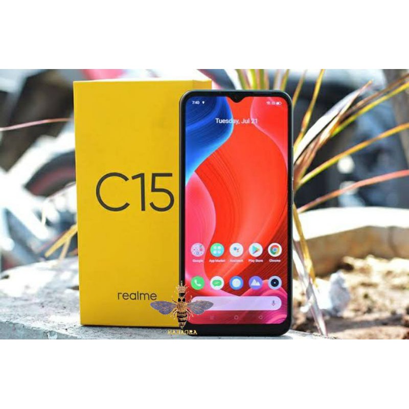 REALME C15 RAM 4/128Gb | RAM 4/64Gb | RAM 3/32Gb Free Silicon, Antigores Garansi Resmi 1 Tahun