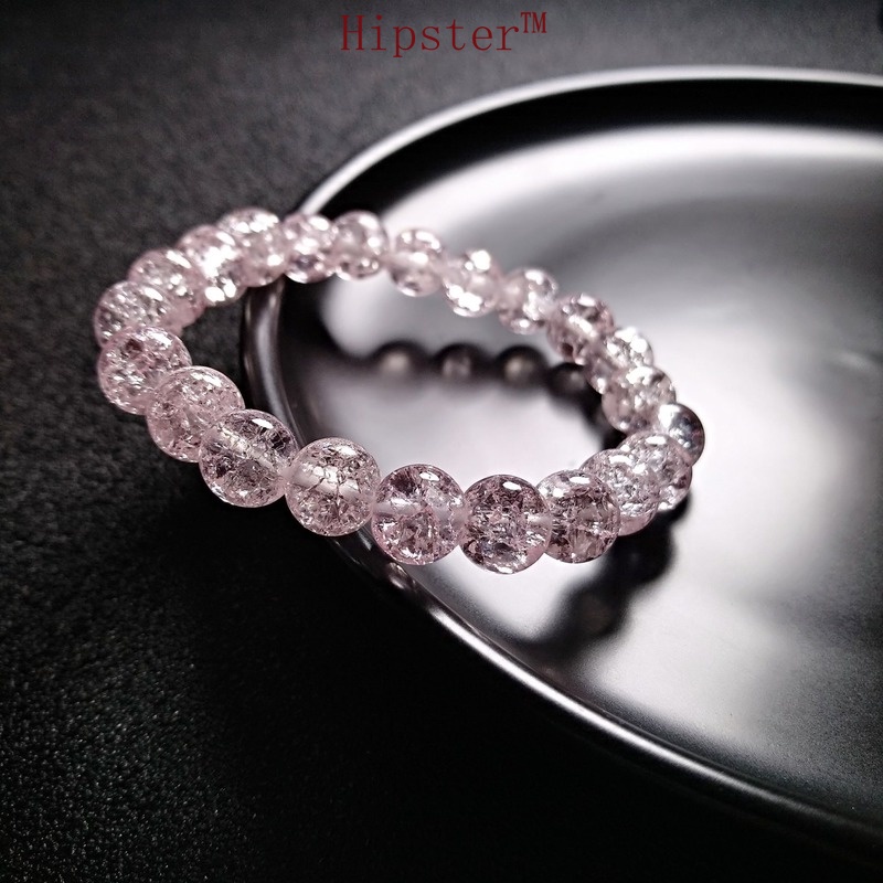 New Hot Fashion Natural Pink Crystal Bracelet