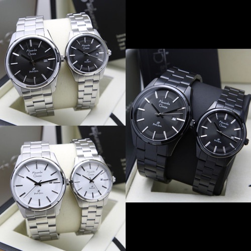 AC1027 Jam Tangan Couple Alexandre Christie AC 1027 Original