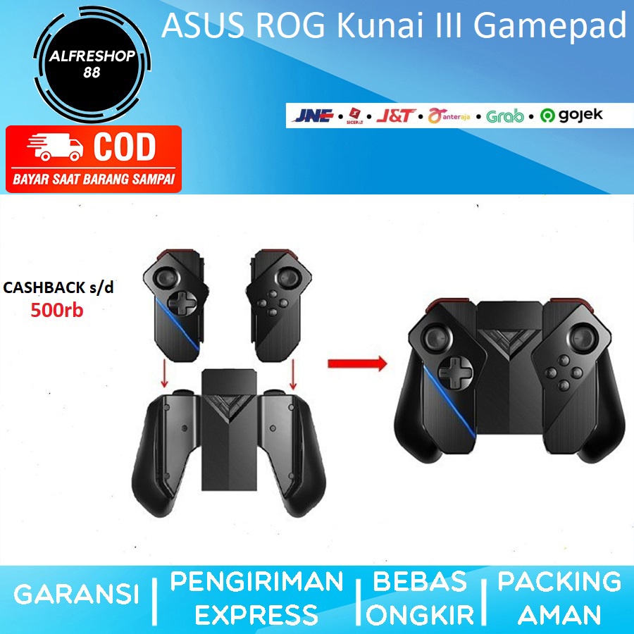 ORIGINAL ASUS ROG Kunai III Gamepad for ROG PHONE 5 ROG 5 BNIB SEGEL