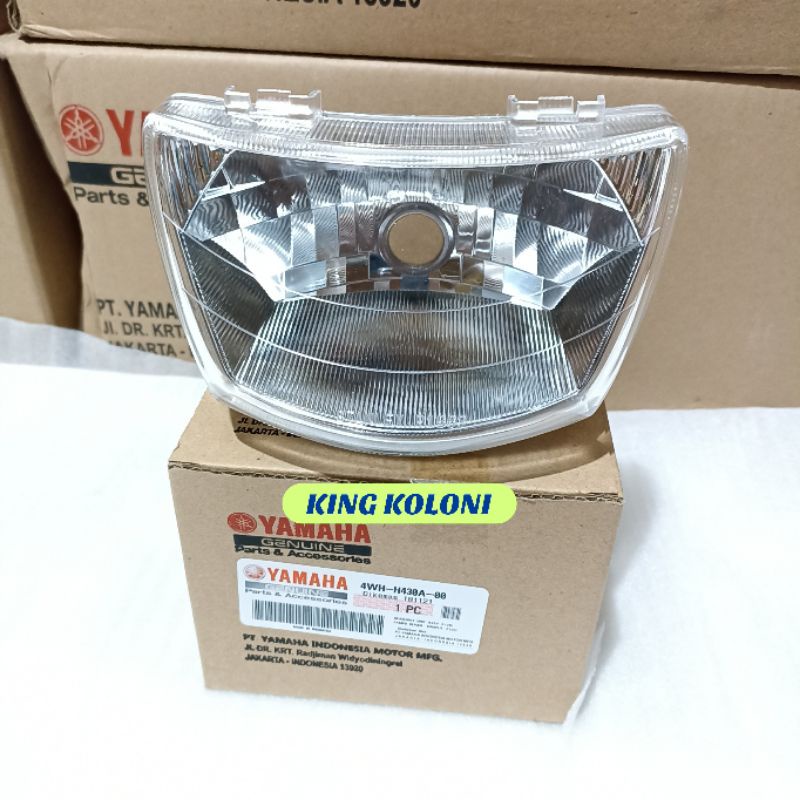 Reflektor lampu fizr f1zr 1WH original yamaha lampu depan fizr vega lama ori yamaha