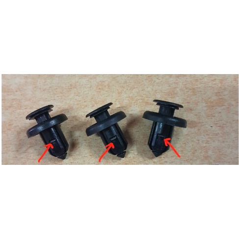 Clip Klip Kancing Baut Besi Bumper Bemper Mobil Honda Brio Mobilio Freed CRV BRV HRV City Civic Ac