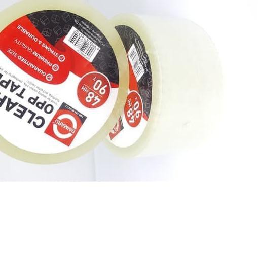 

✱ DAIMARU CLEAR OPP TAPE SINGLE PACK lakban 48MM x 90Yard Plakban Bening ۝