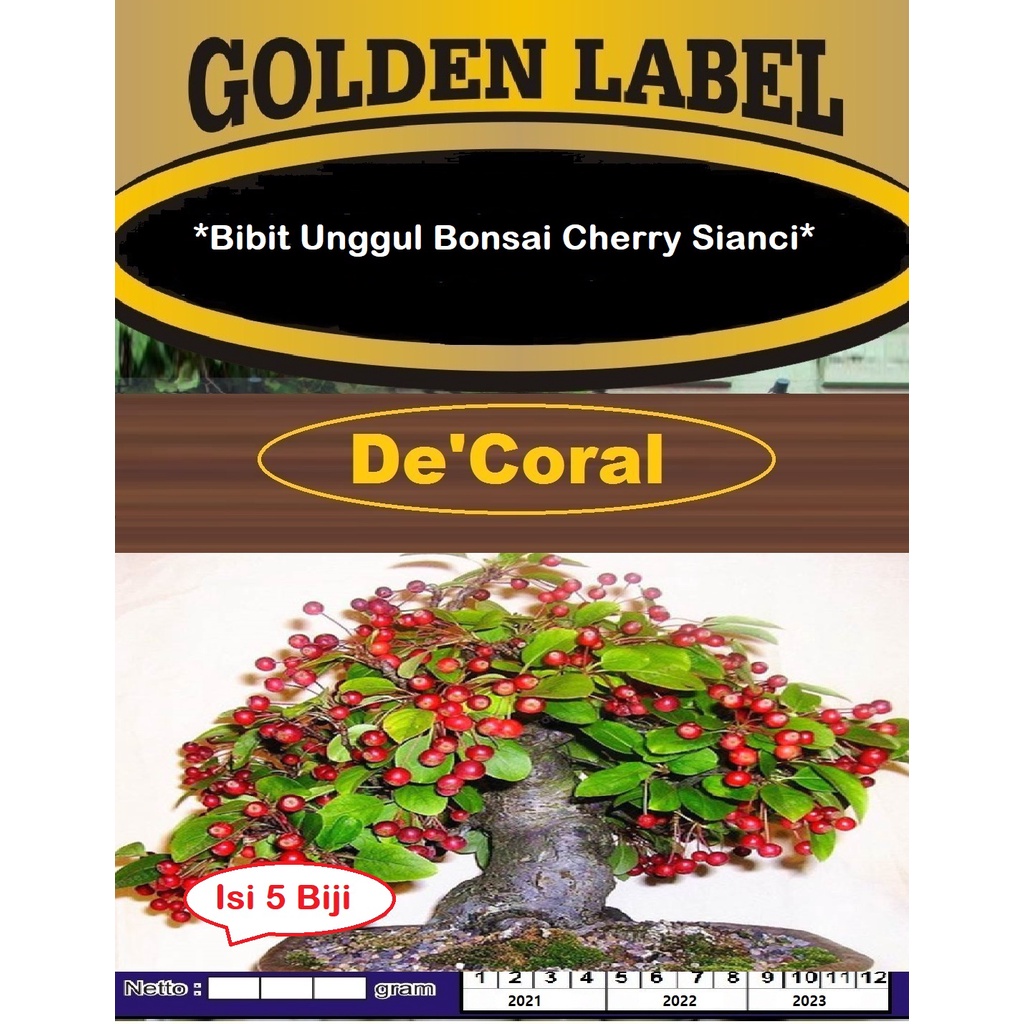 Bibit Unggul Bonsai Cherry Sianci | Biji Benih Bonsai Cherry Sianci