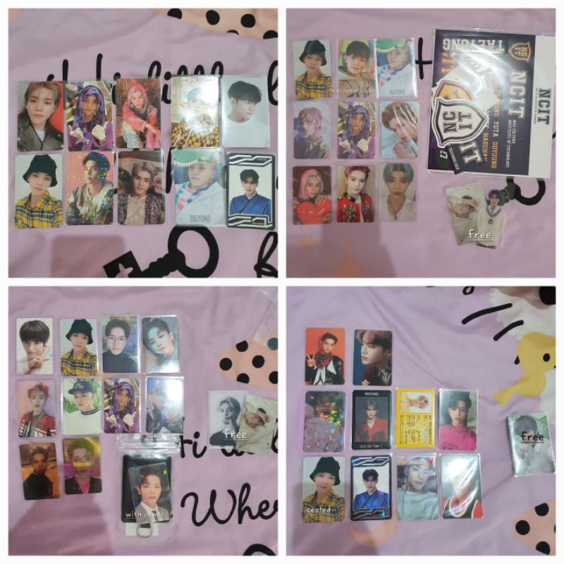 wts taeyong ty pc photocard 1st player arrival yzy resonance bubusaurus loveholic c ver 1st annivers