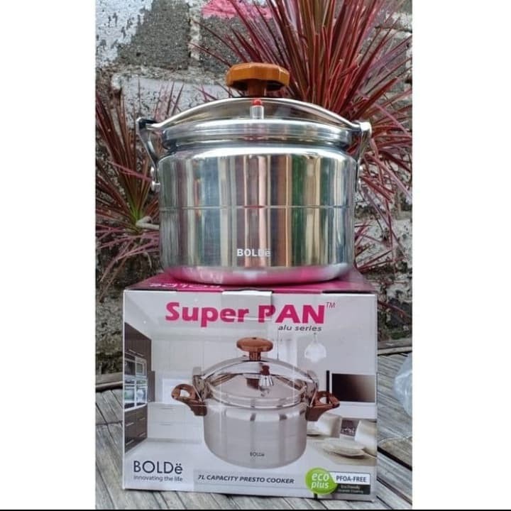 BOLDE Panci Presto - Super Pan Aluminium Presto 7 Liter