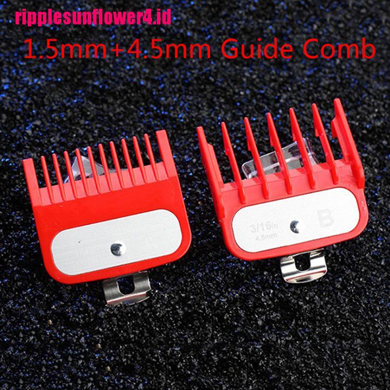 Set Sisir Pemandu Warna Merah 1.5 + 4.5mm Dengan Metal