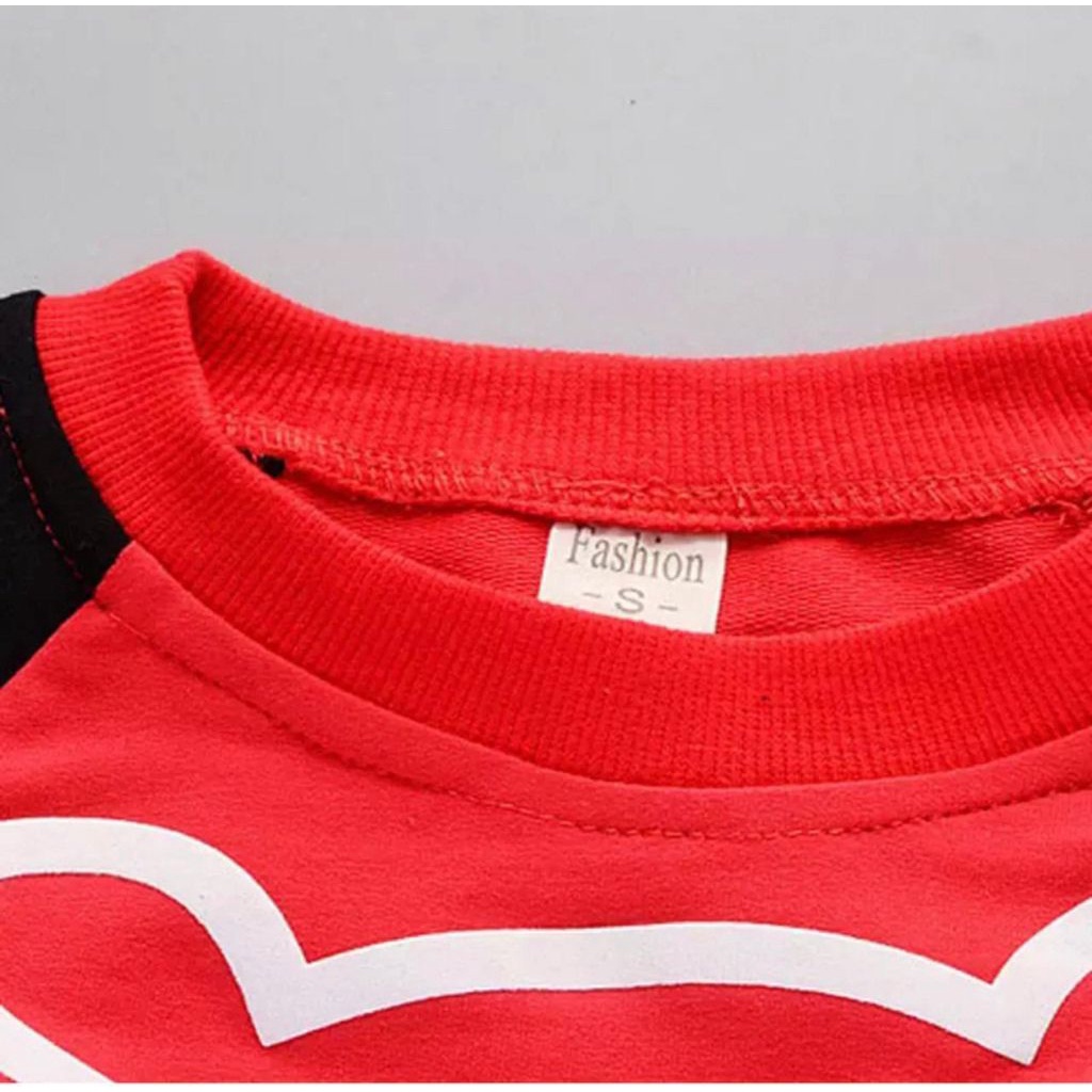 SETELAN SWATER JOGER ANAK TERBARU BAJU ANAK LAKI LAKI BAJU ANAK PEREMPUAN MOTIF PANDA BEAR 1-5THN HARGA GROSIR