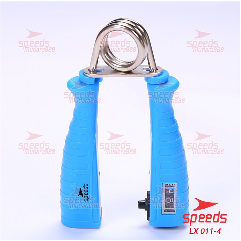 SPEEDS Handgrip Hand Grip Alat Bantu Fitness Otot Lengan Portable 5-60 kg LX 011-1-HANDGRIP 20KG BIRU