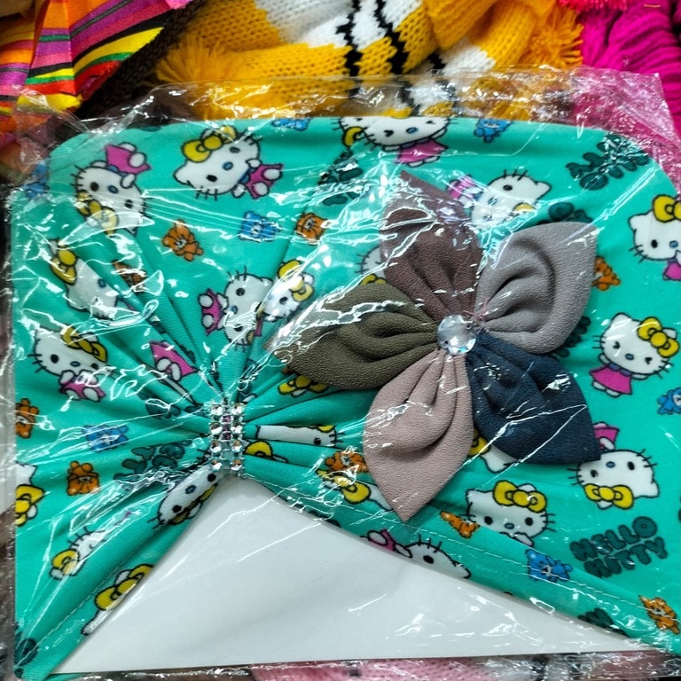 Turban Bayi Perempuan Turban Anak Perempuan Terbaru dan Lucu Usia 0-3 Tahun