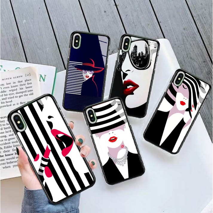 [P18] Case Glossy 2D Ideas Oppo/Vivo/Samsung/Iphone/Realme