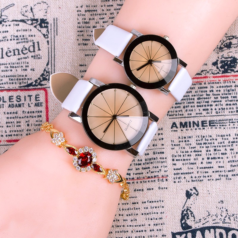 Jam Tangan Wanita A0106 Fashion Couple Watch Men's And Women's Watch