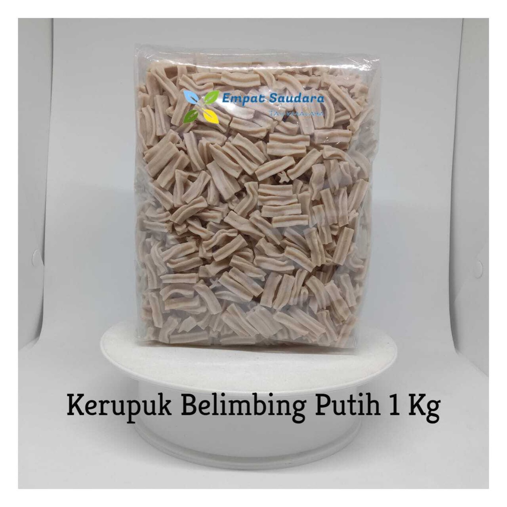 

KERUPUK BELIMBING PUTIH KEMASAN 1 KG
