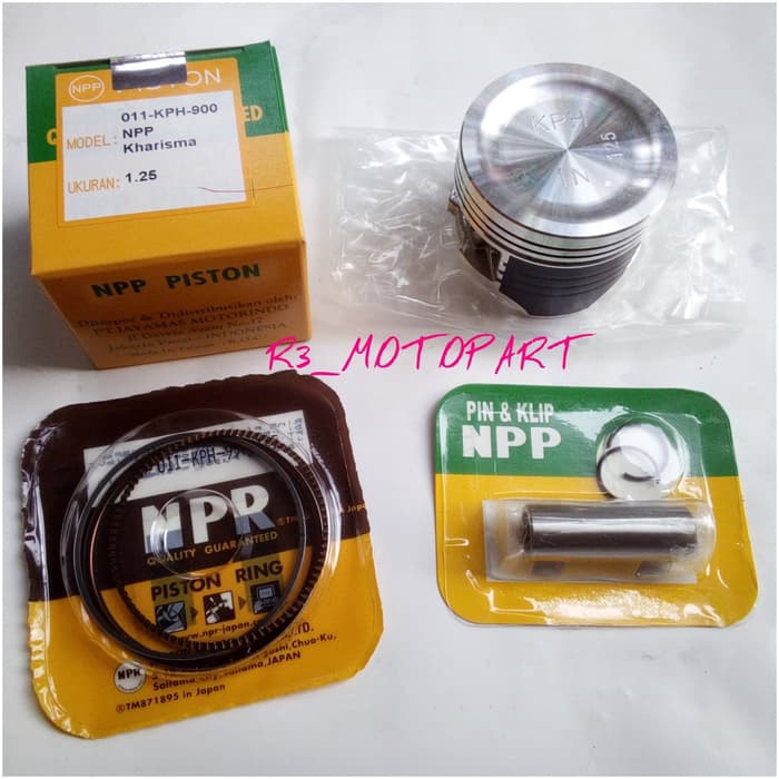 Piston/Seher Kit NPP Karisma/Supra X 125 Over Size/OS 125/150/175/200