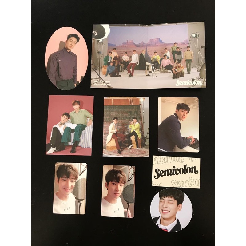 SEVENTEEN SEMICOLON PC FULL SET MEMBER WONWOO MINGYU SCOUPS DK DINO SEUNGKWAN JEONGHAN
