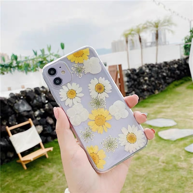 Dry Flower Case Vol 8 ALL PHONE TYPES! iPhone Oppo Vivo Xiaomi Samsung Huawei Realme Casing Bunga Kering V21 V20 V15 V19 V17 V11 Pro Y11 Y12 Y17 Y21 Y20 V23 Y50 Y30 Y1s