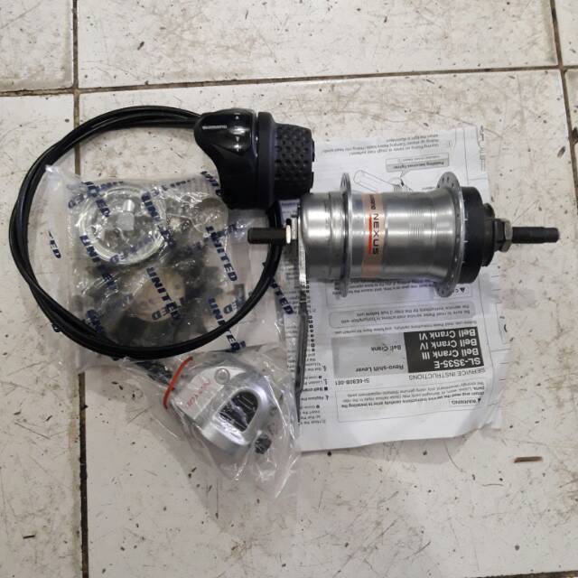 Internal gear nexus 3 speed