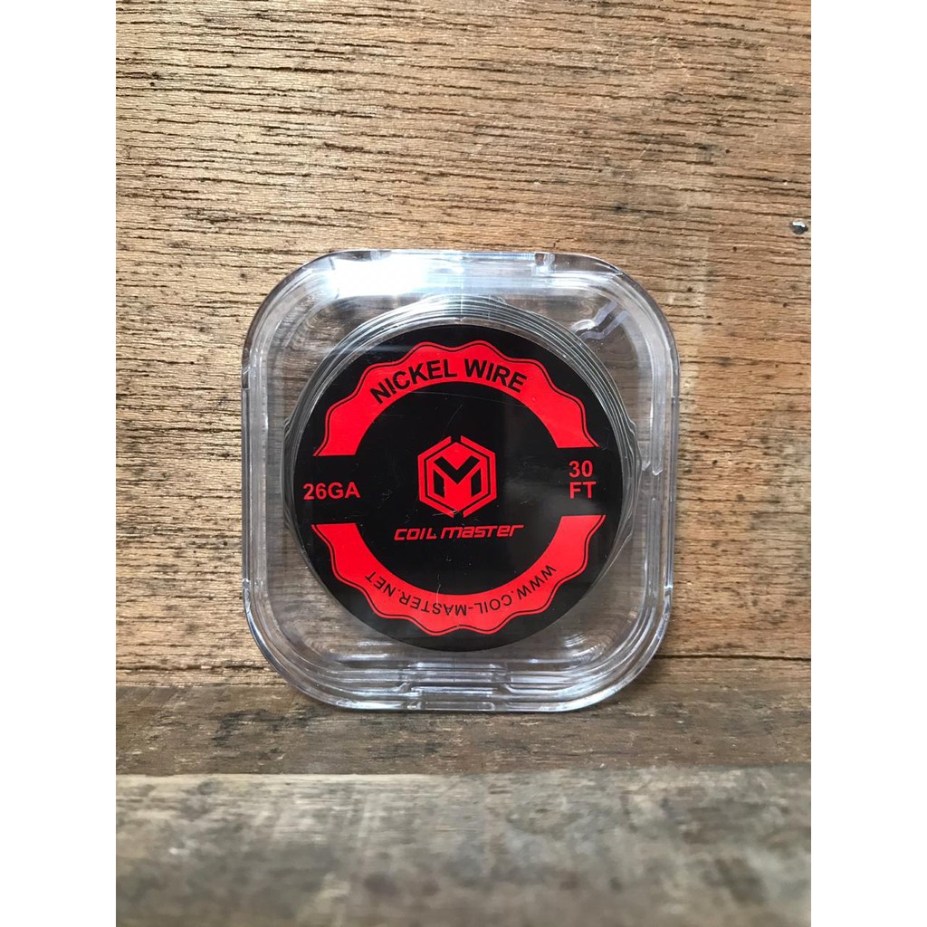 Coil Master Nickel wire 26 26ga 30ft KAWAT VAPE