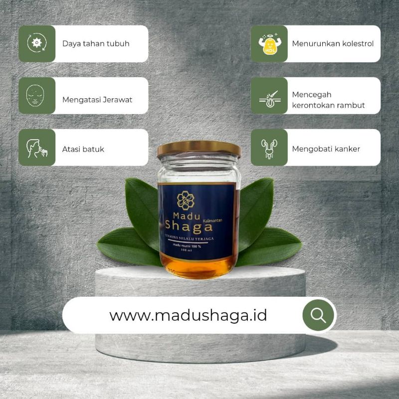 

MADU SHAGA KALIMANTAN 500 ml