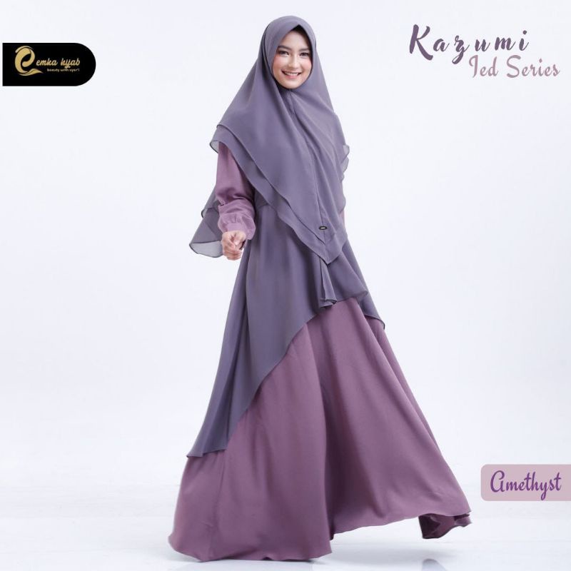 Khimar By Emka Hijab - Kazumi Amethyst