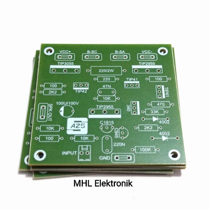 PCB Power Amplifier Micro Bostrap 1000W Mono