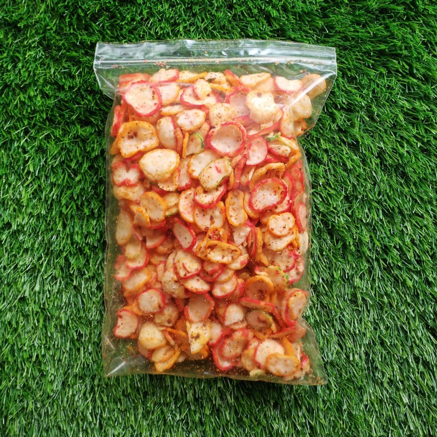 

Kerupuk Seblak 100 Gram Kering kencur Pedas Khas Bandung