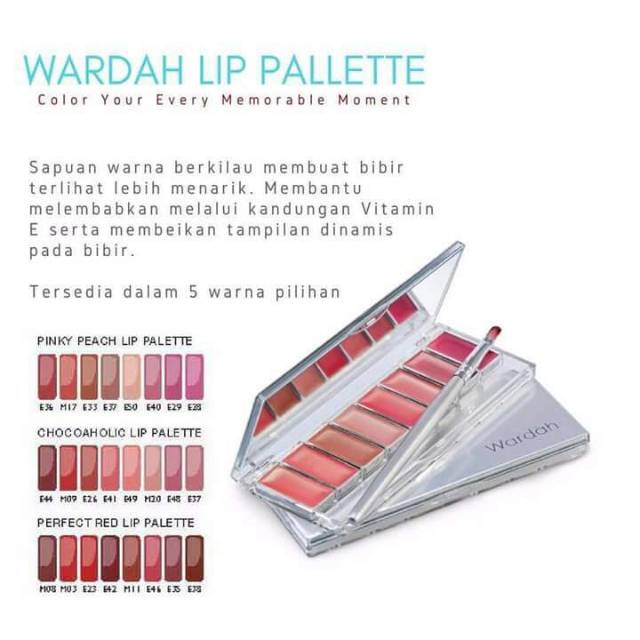 Lipstik palet wardah