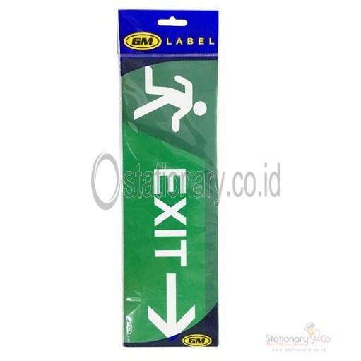 

Label Stiker (B) EXIT PANAH KANAN Warna LB416C