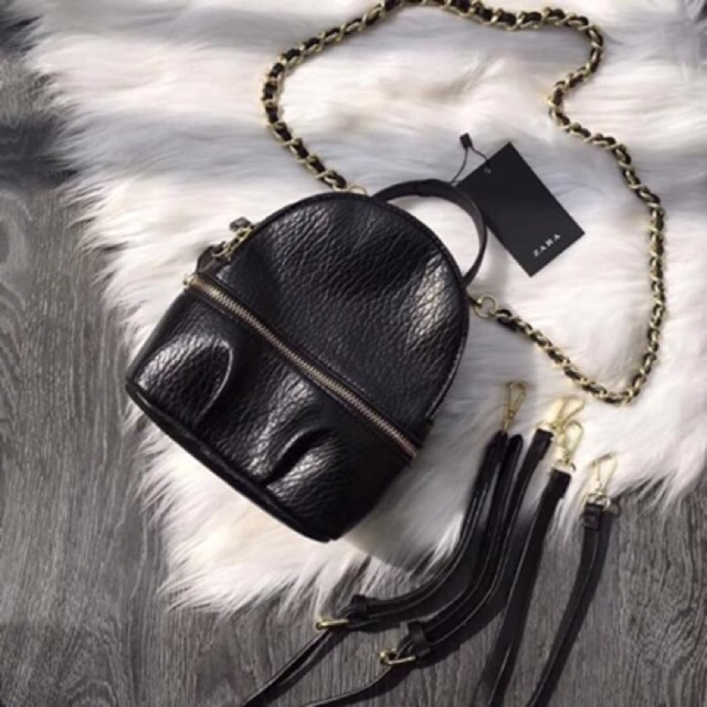 FLANELIS - ZR MINI BACKPACK / BACKPACK ZARA TAS ZARA RANSEL KECIL BACKPACK MINI KECIL IMPORT