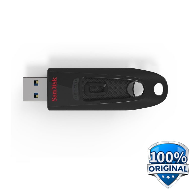 Sandisk Ultra USB 3.0 Flash Drive SDCZ48-064G - 64GB (Bulk Packing) - Black