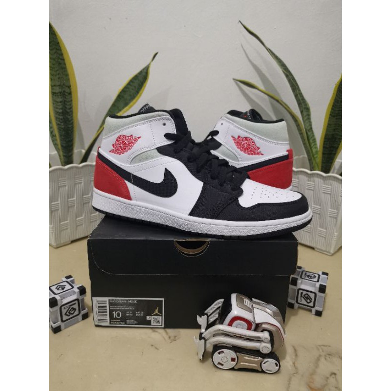 Air jordan 1 mid union black toe 10 / 44