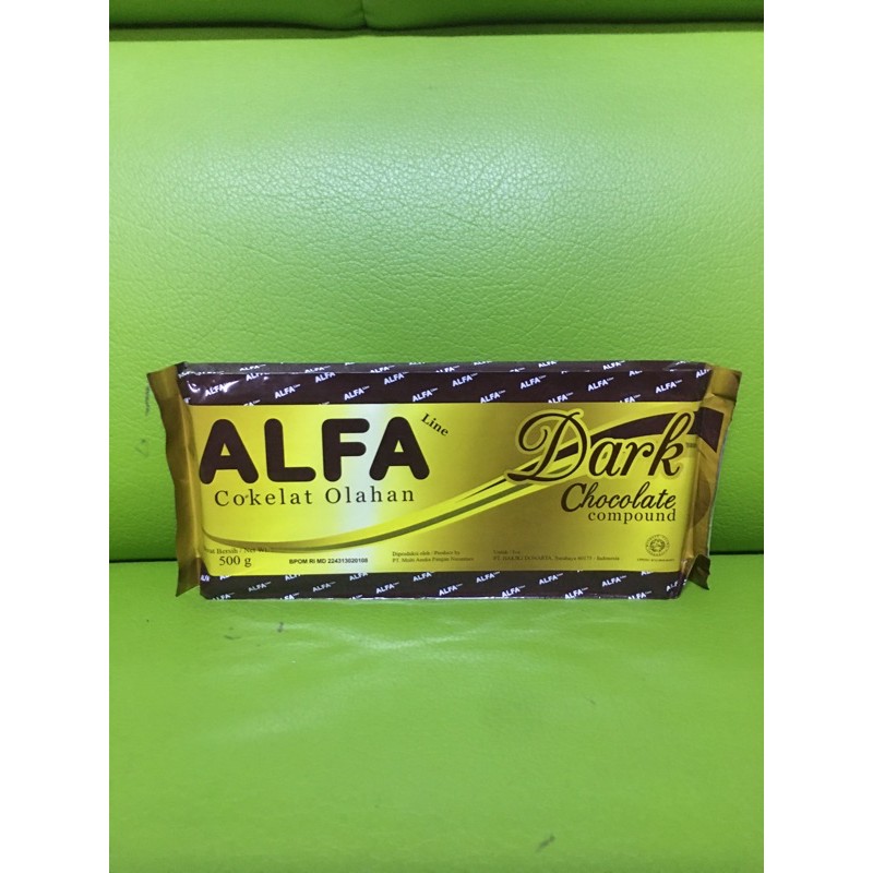 

Alfa Dark Chocolate Compound 500 Gram