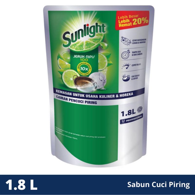 Sunlight Jeruk Nipis Profesional 1.8L