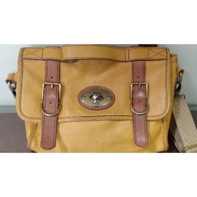 Fossil vri messenger kuning preloved