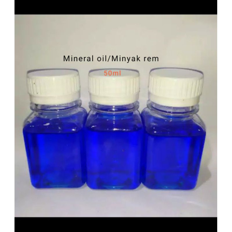 Mineral oil brake fluid minyak rem hidrolik hidroulis for shimano  xt slx deore alivio tektro