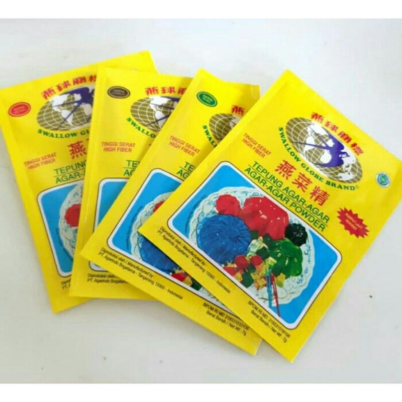 Agar Agar Swallow Globe Brand