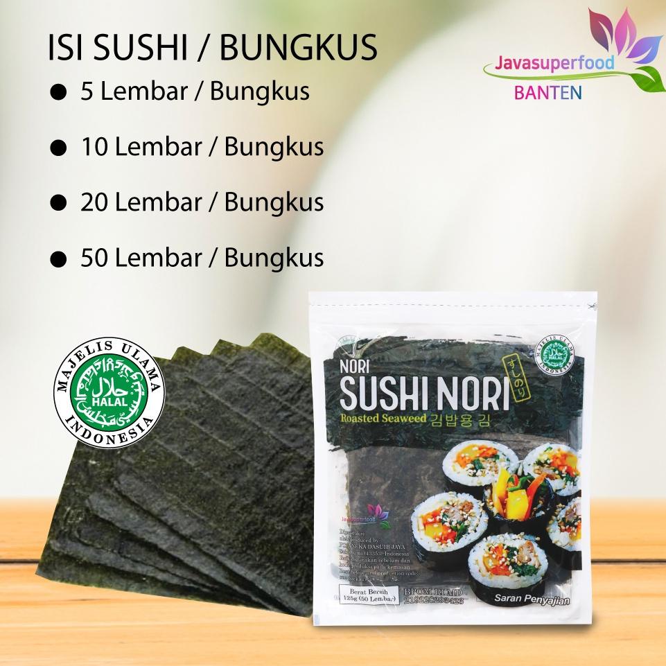 

Best Product // ZnQ Sushi Nori Seaweed Rumput Laut Panggang / Roasted HALAL //Koleksi@saat@ini