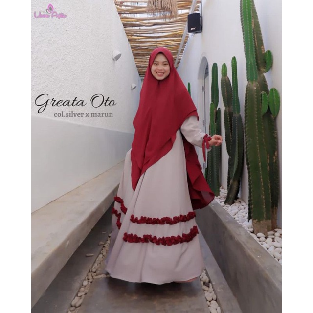 Gamis syar'i/Gamis Set/Gamis Elegant/Busana muslim/Ummu Aqila