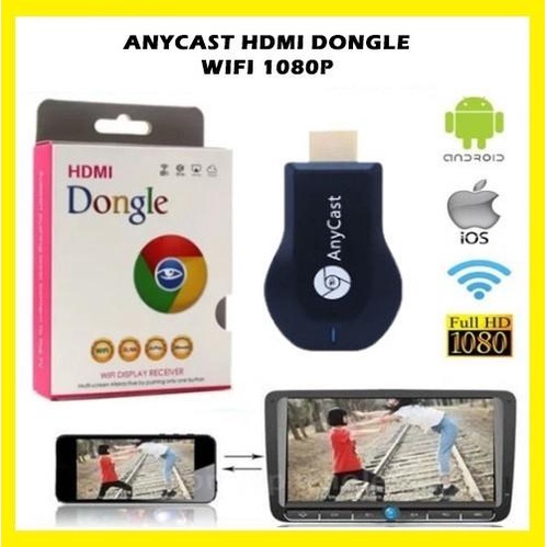Alat Nonton Youtube Di Tv - Dongle Anycast Android - Dongel Wifi